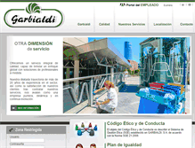 Tablet Screenshot of garbialdi.com